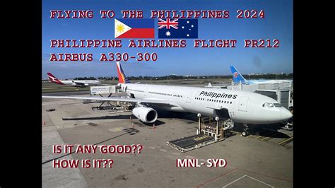 philippine airlines sydney to manila.